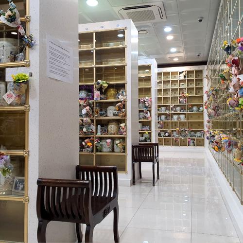 벽제 가족납골당 안치실 전경 by 하늘향 추모공원